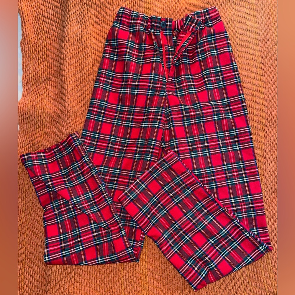 John Galt Brandy Melville Red Plaid Pants